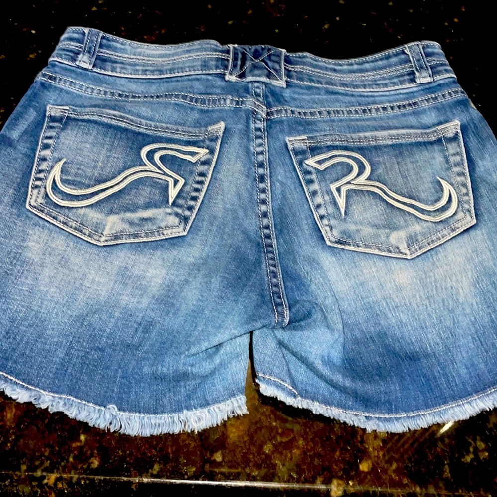 Rock & Republic distressed jean shorts